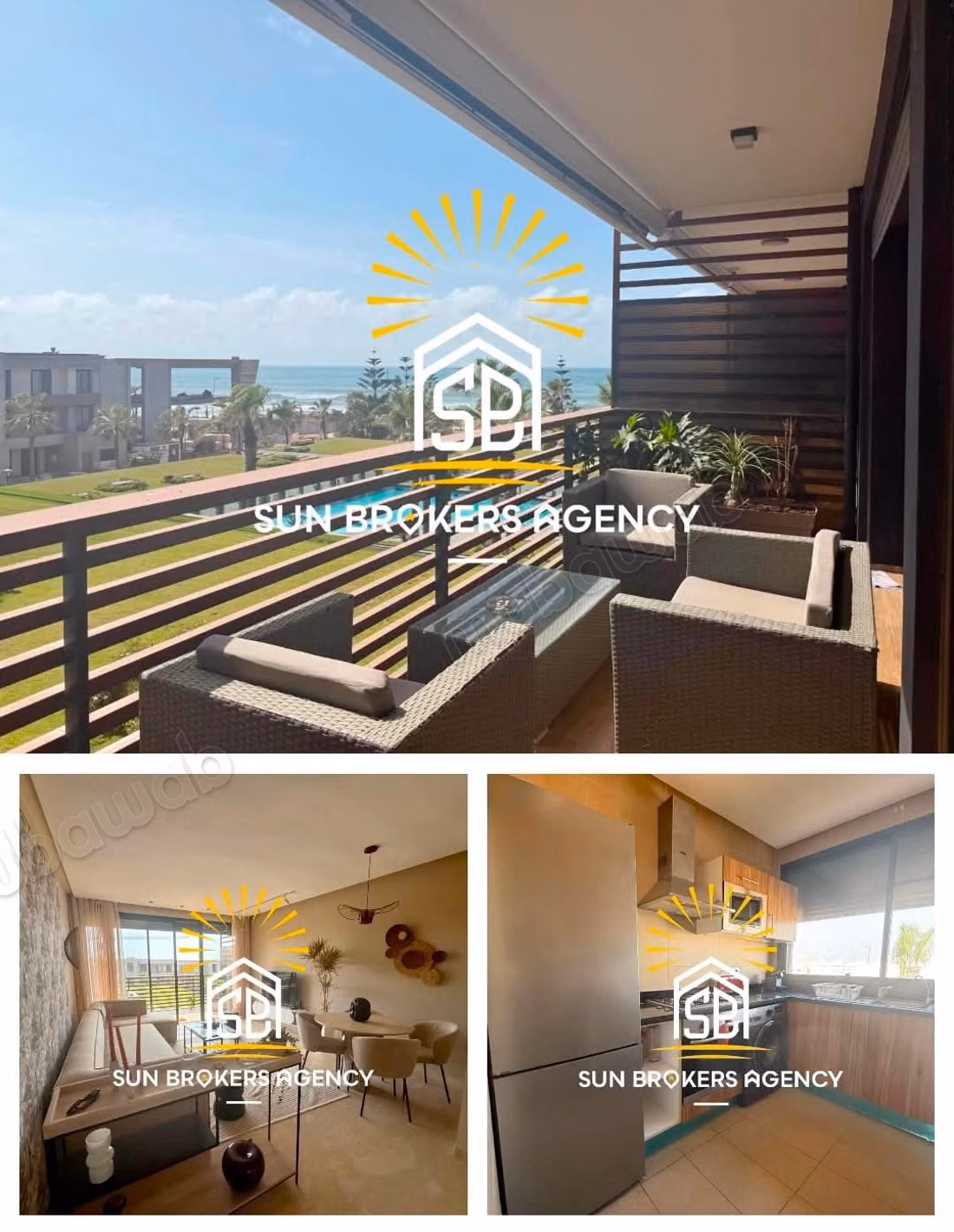 Top floor with sea view