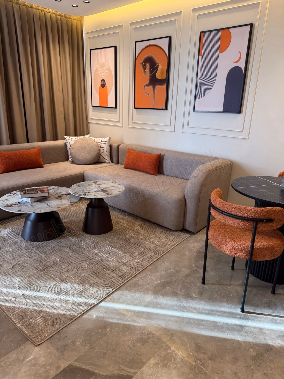 Apartment for rent in Oasis. 1 beautiful bedroom. Furnished