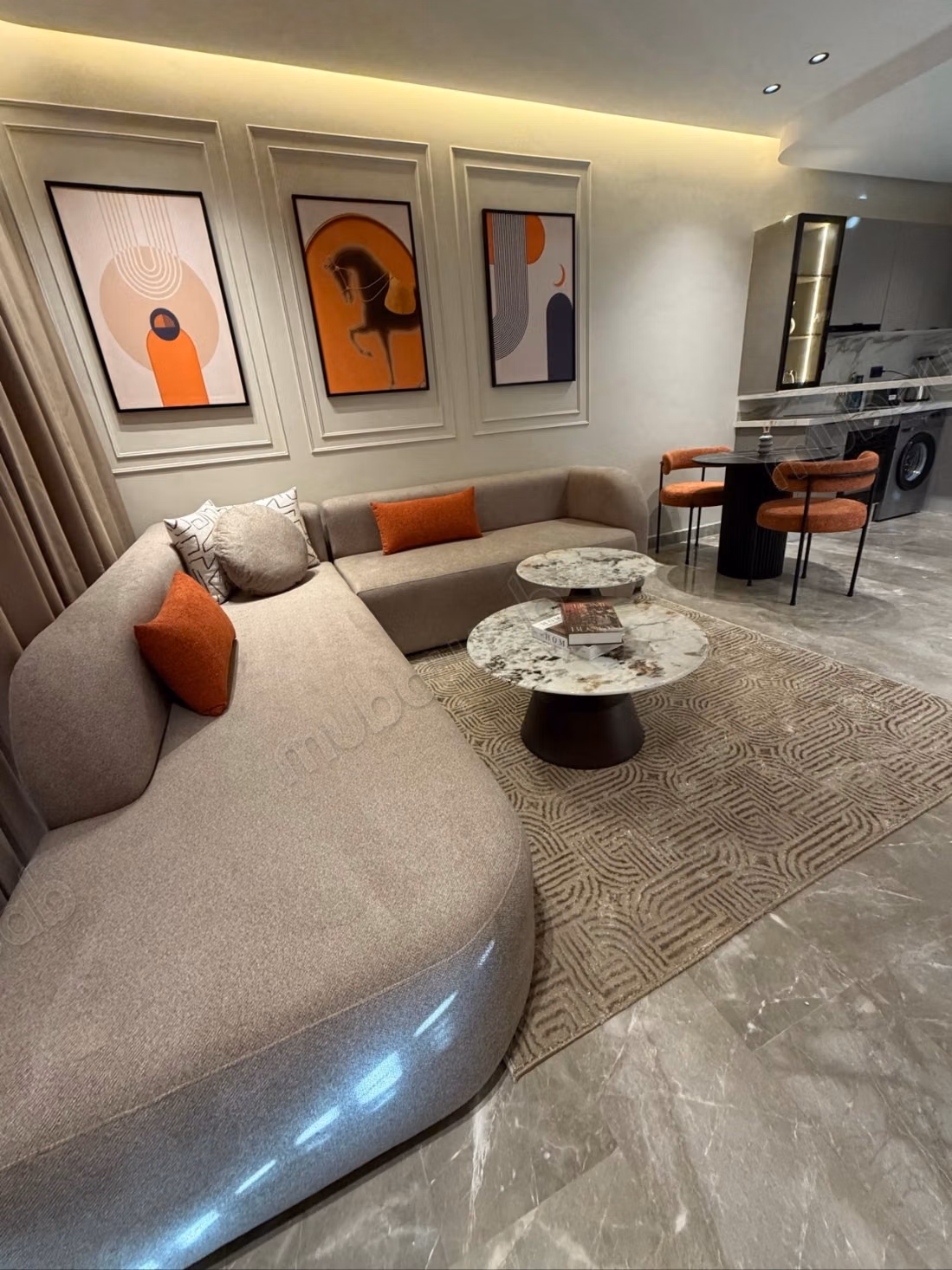 Apartment for rent in Oasis. 1 beautiful bedroom. Furnished