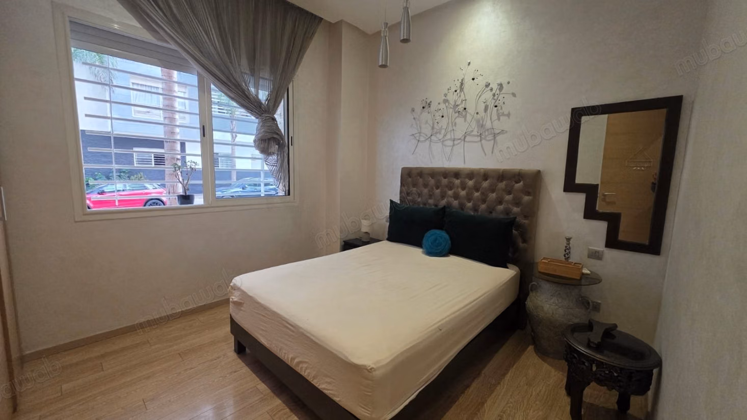 Très bel appartement en location à Rabat.
Superficie 100 m².
Meublé