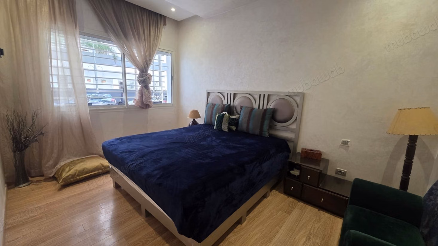 Très bel appartement en location à Rabat.
Superficie 100 m².
Meublé