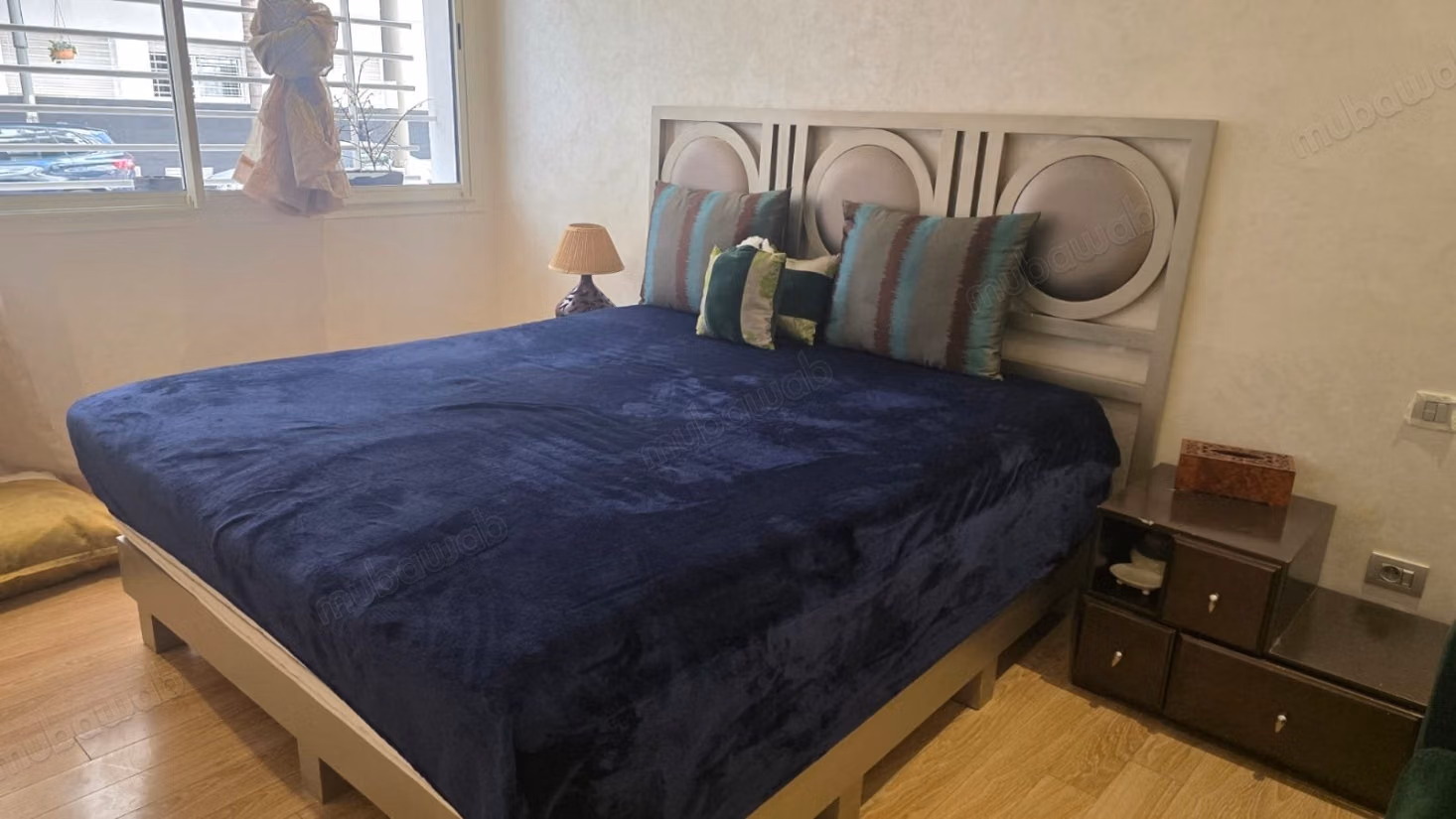Très bel appartement en location à Rabat.
Superficie 100 m².
Meublé