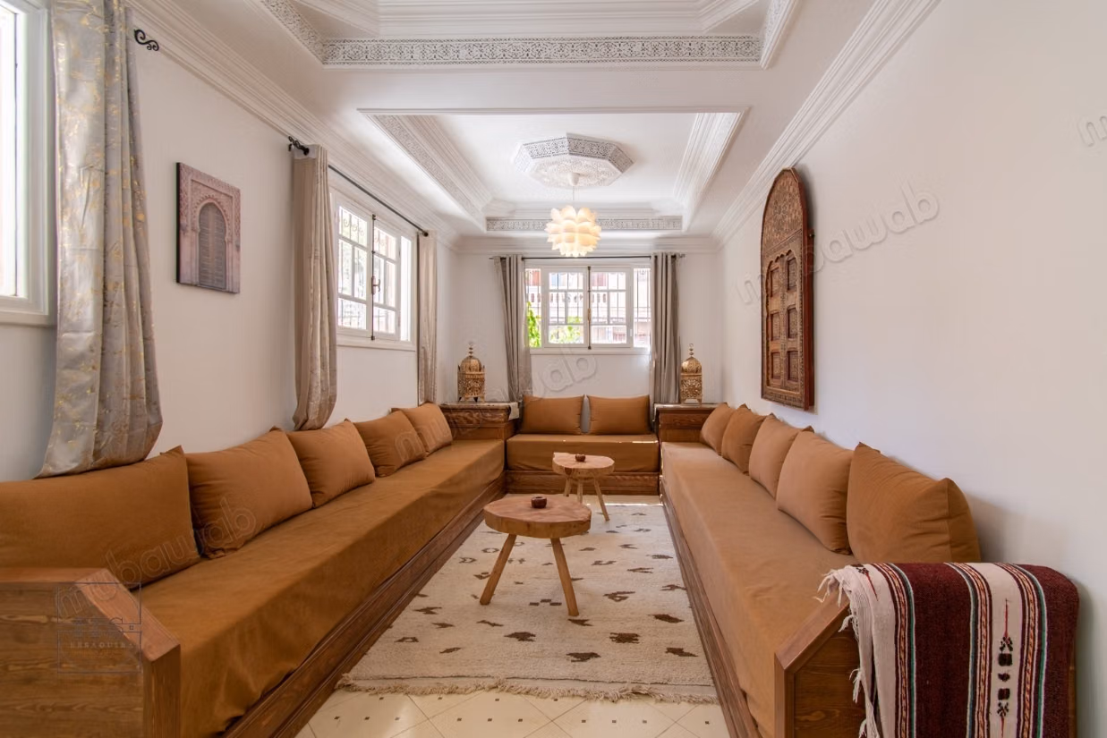 Appartement meublé et lumineux en RDC