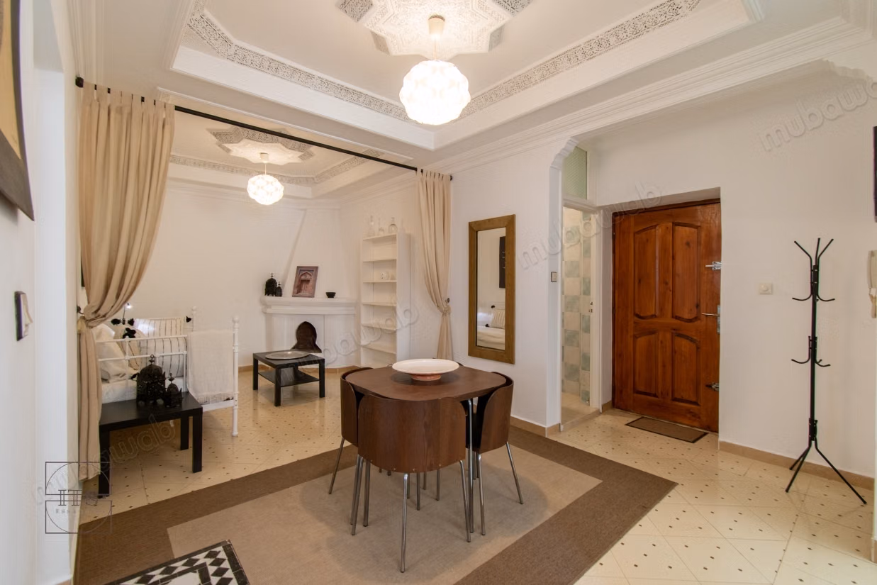 Appartement meublé et lumineux en RDC