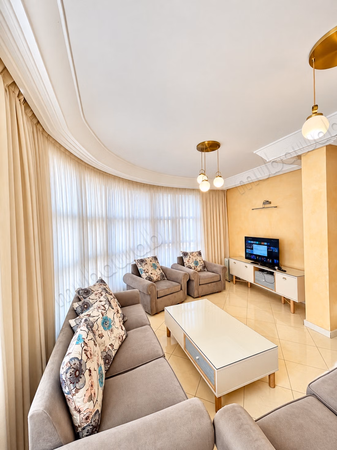 Monthly rental on the Tangier Corniche with a sea view