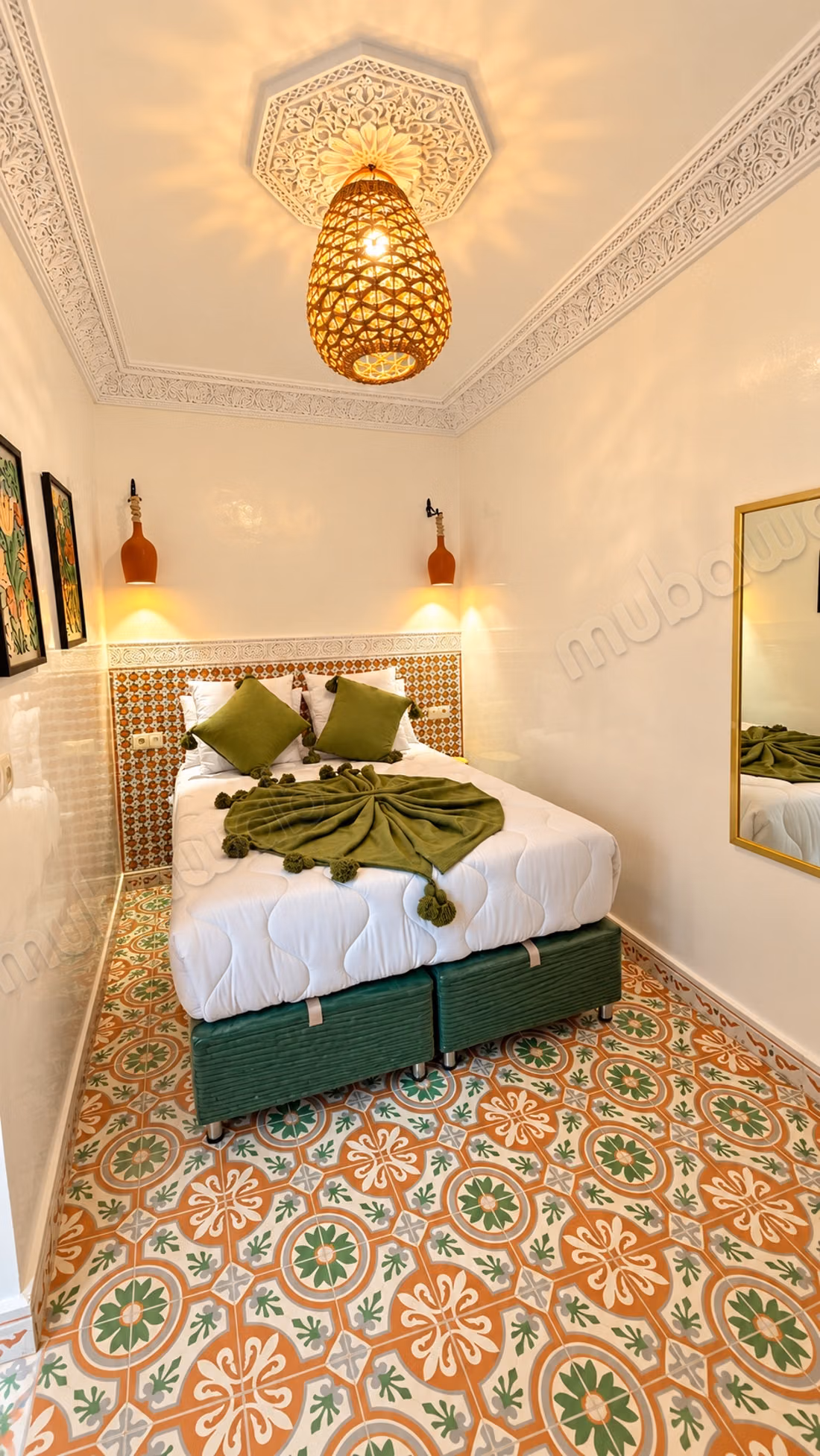 Très beau riad à vendre à Ben Saleh. Surface totale 73 m². Meublé