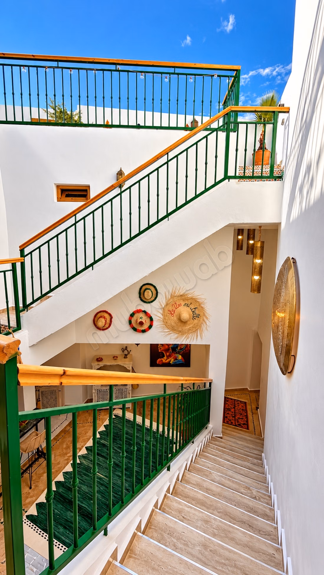 Très beau riad à vendre à Ben Saleh. Surface totale 73 m². Meublé