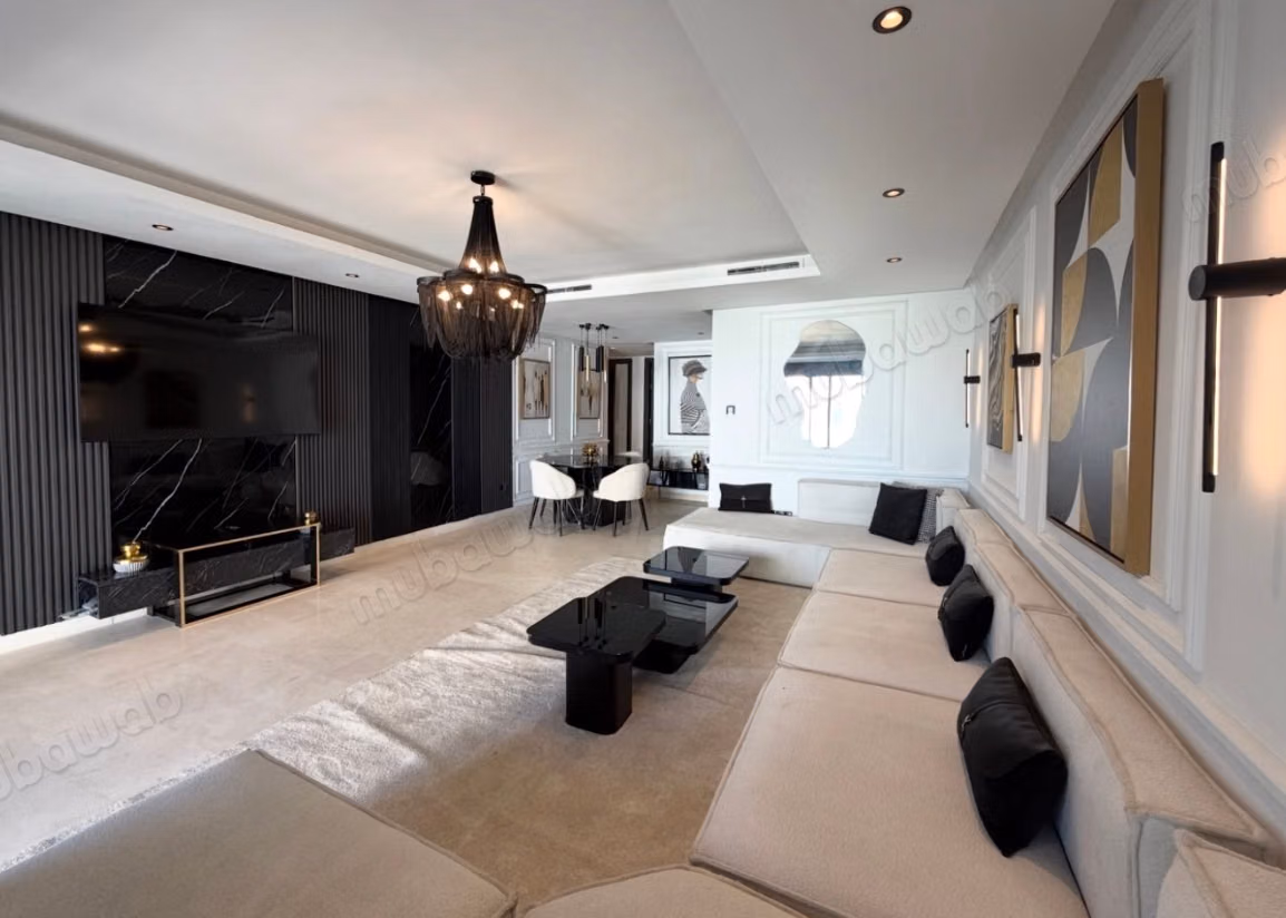 Appartement te huur in Ain Diab. Oppervlakte 167m². Met lift en terras
