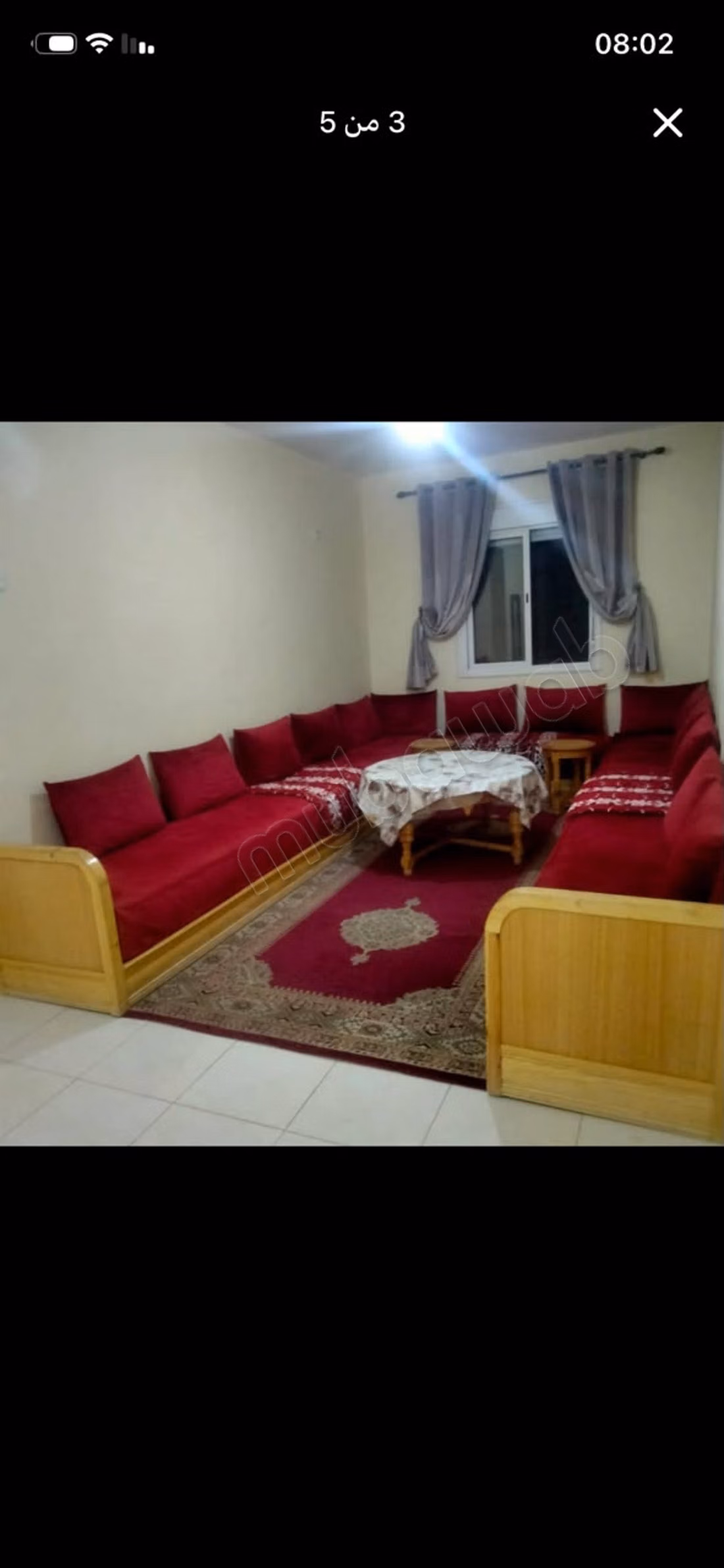 Beautiful apartment for rent in Al-Mahamid. Total area 56 m². Washing machine