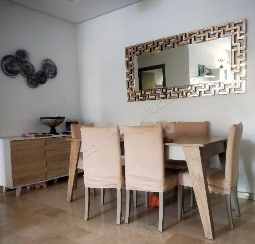 Apartamento de 2 habitaciones y salón en alquiler en Bouskoura