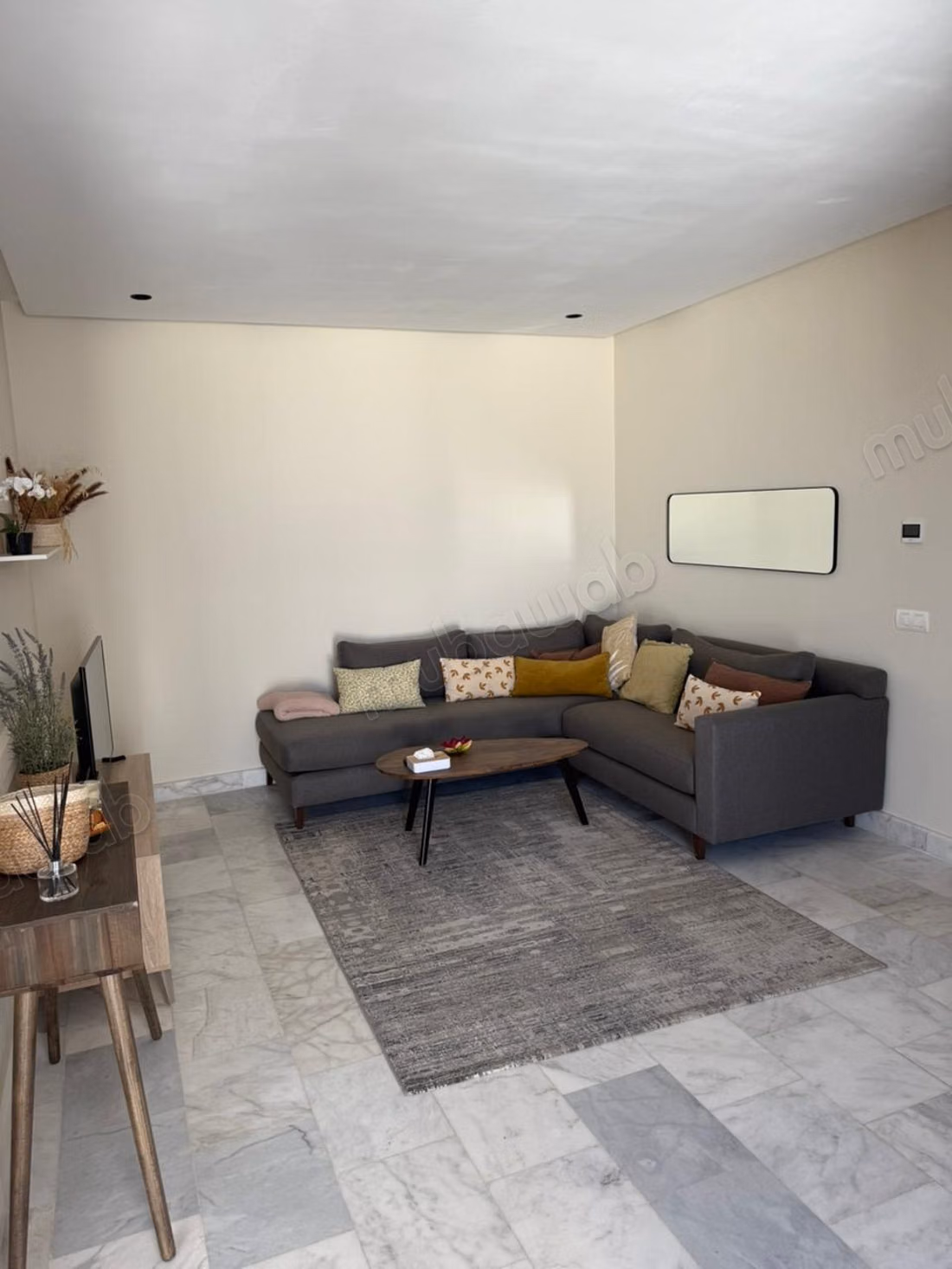 Bel appartement en location à Oasis.
Superficie 50 m².
Meublé