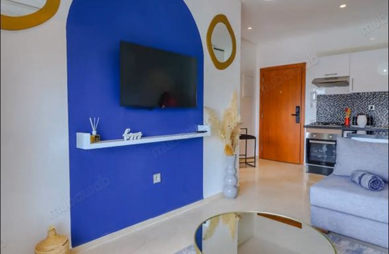 Location d'un appartement à Agdal. 1 belle chambre. Bien meublé