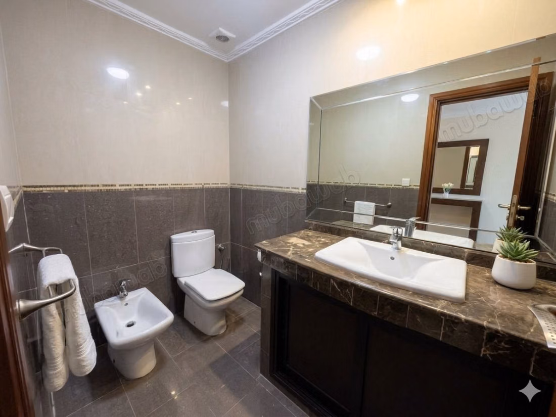 Vente d'un bel appartement à Les Hôpitaux. 1 Pièce. Salon traditionnel marocain, résidence sécurisée