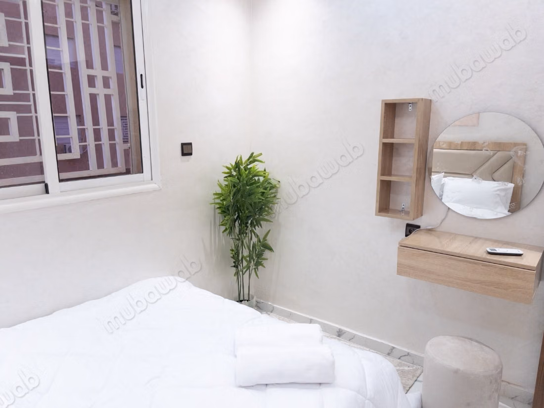 Bel appartement meublé et équipé de 3 chambres – Les Jardins de Chrifia