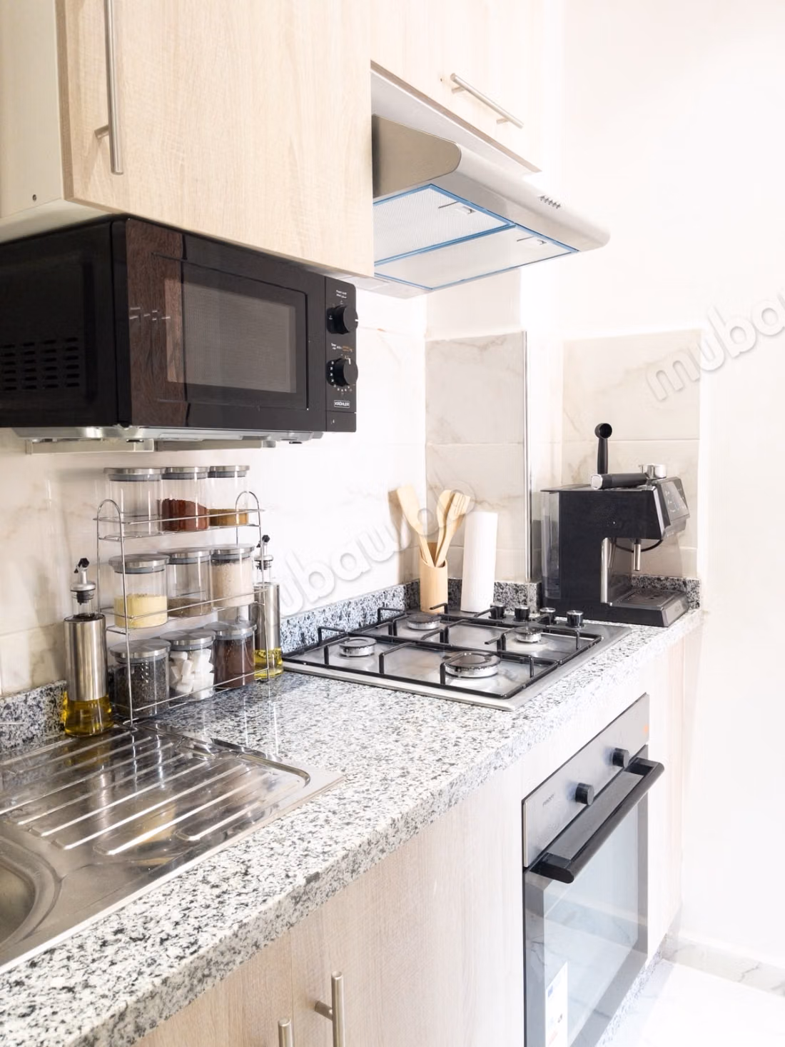 Bel appartement meublé et équipé de 3 chambres – Les Jardins de Chrifia