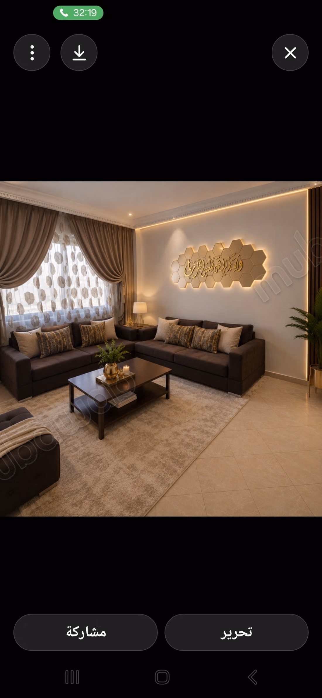 À louer maintenant : appartements à Du Golf. Superficie totale 70 m². Meublé