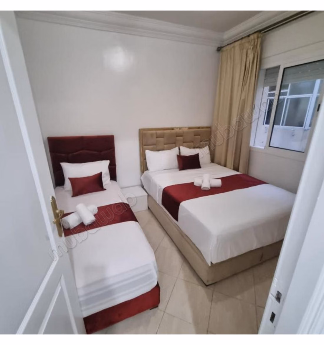 À louer maintenant : appartements à Du Golf. Superficie totale 70 m². Meublé