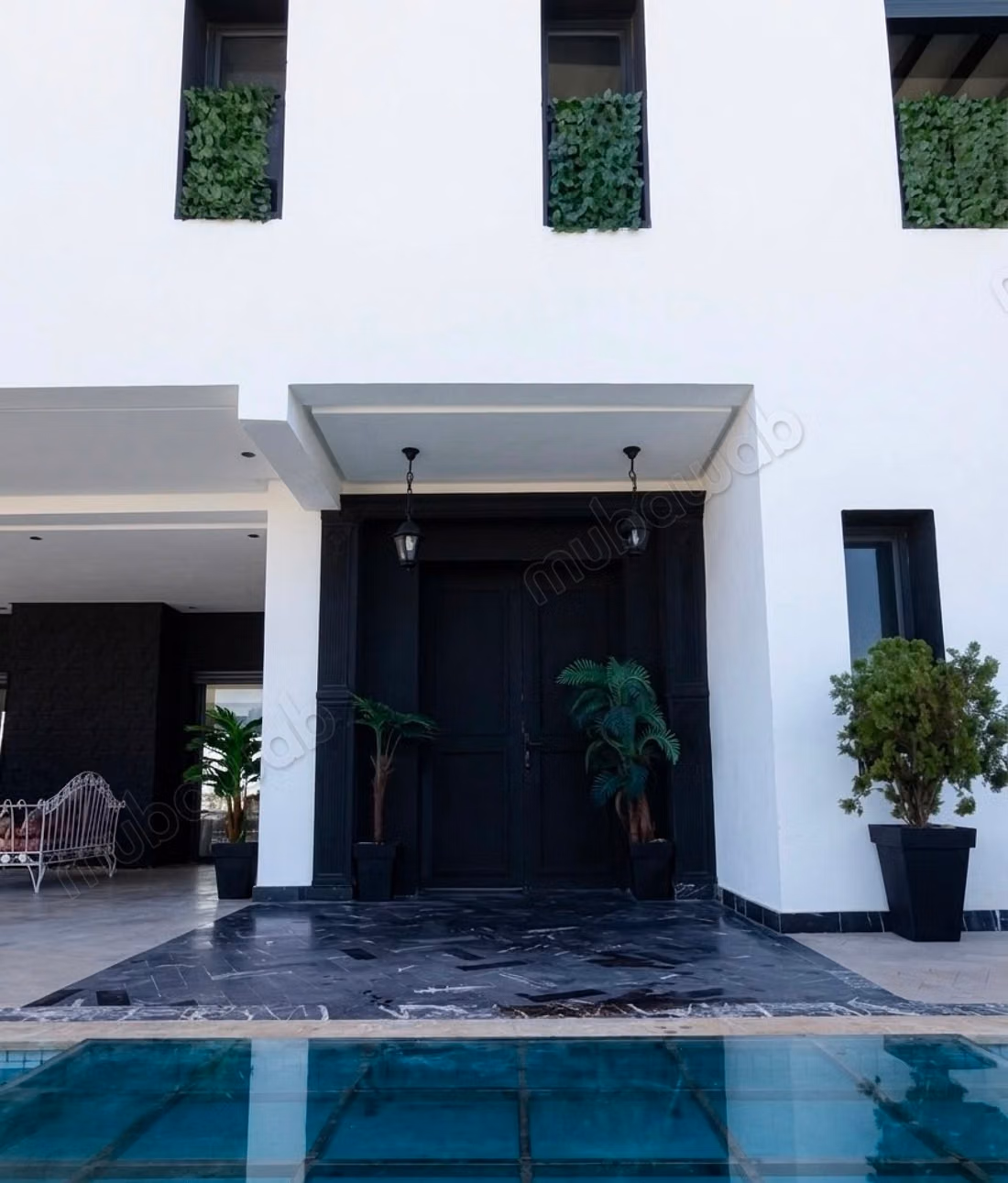 Villa di alto standing in affitto nel Quartiere delle Ambasciate. Superficie totale 1000 m². Arredata