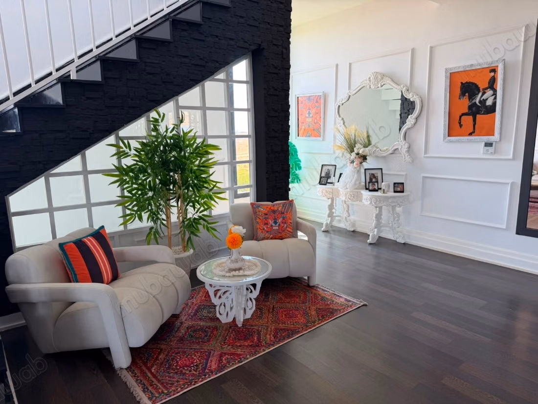 Villa di alto standing in affitto nel Quartiere delle Ambasciate. Superficie totale 1000 m². Arredata