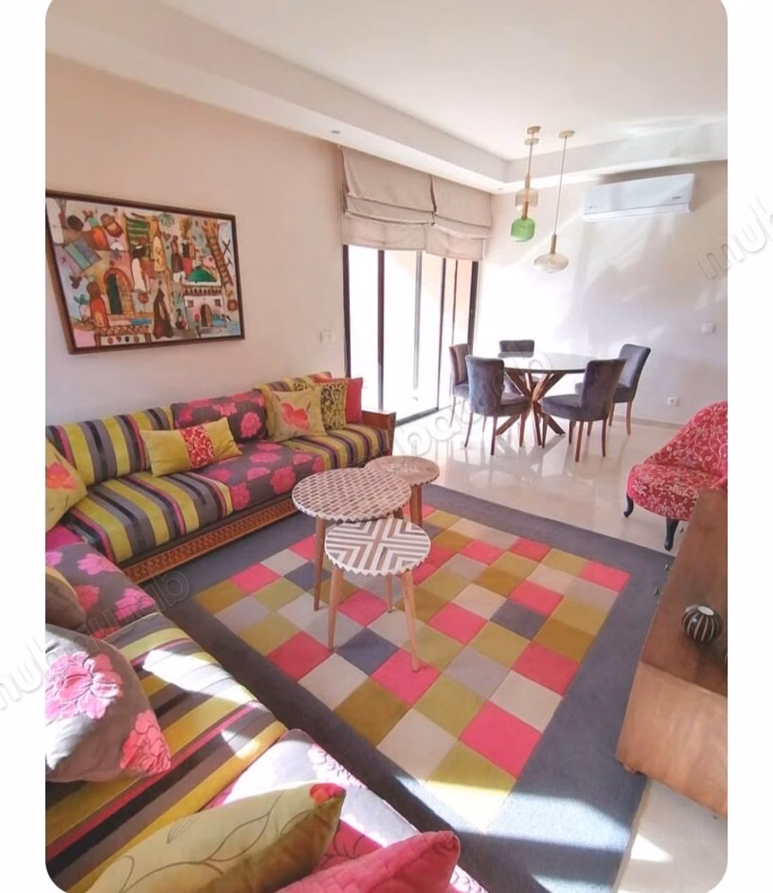 Superbo appartamento in vendita in Route de Tahanaout. Superficie di 91 m². Ben arredato
