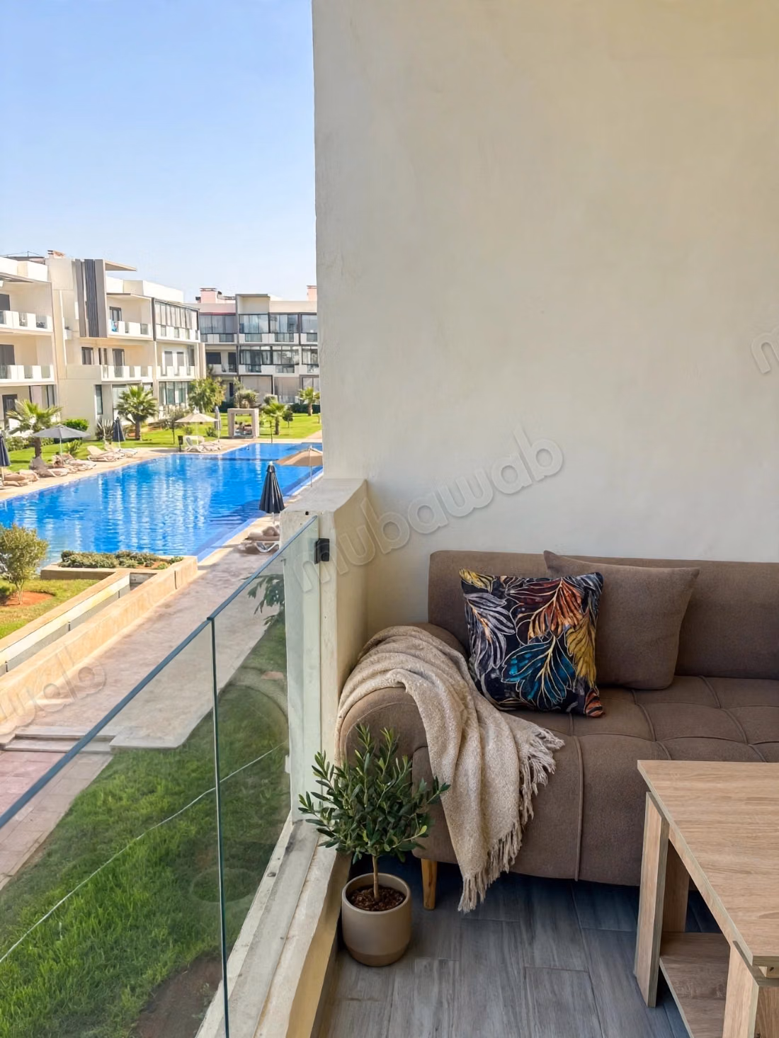 Appartement a louer dar bouazza 
residence fermé