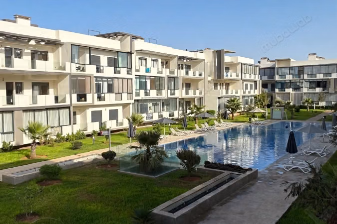 Appartement a louer dar bouazza 
residence fermé
