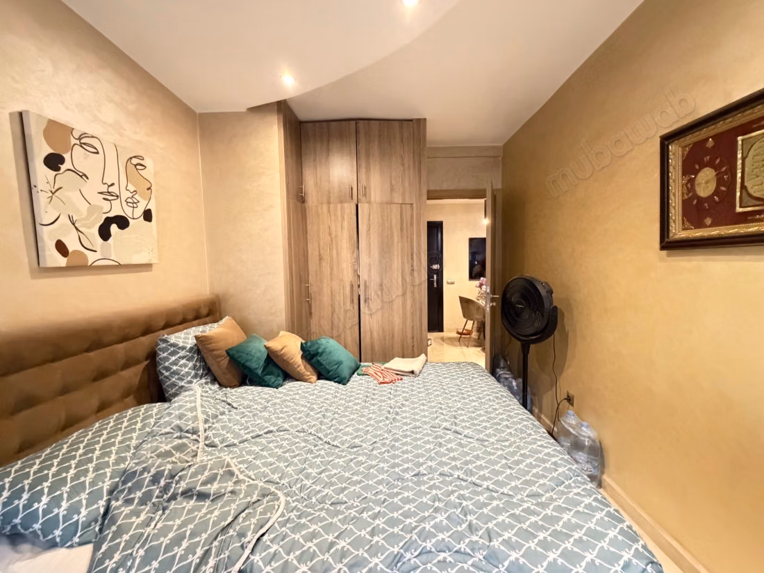 Vente d'un bel appartement à Guéliz Marrakech. 2 chambres agréables. Meublé, superficie 97 m²