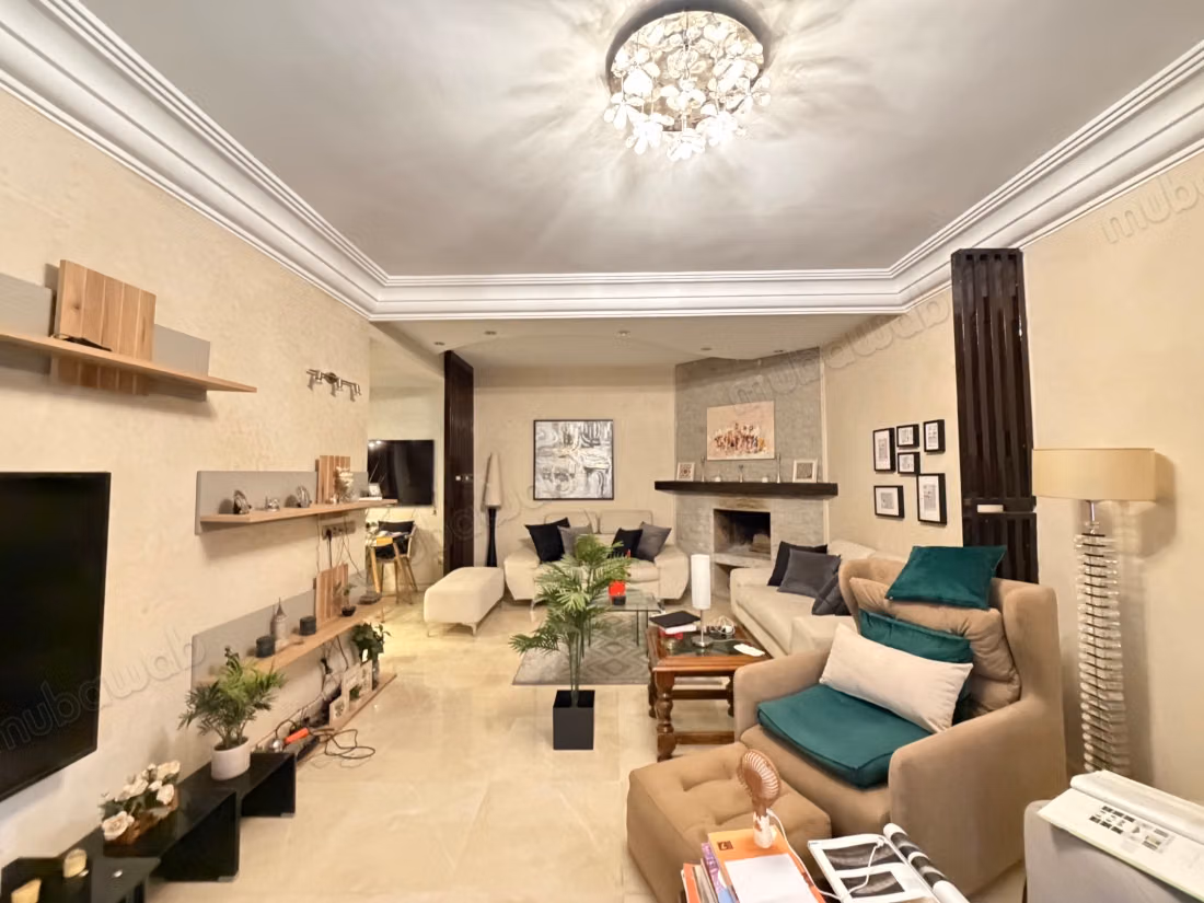 Vente d'un bel appartement à Guéliz Marrakech. 2 chambres agréables. Meublé, superficie 97 m²