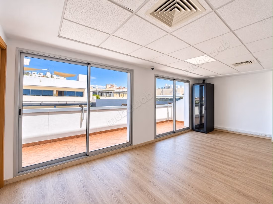 Piattaforma per ufficio 121m palmier