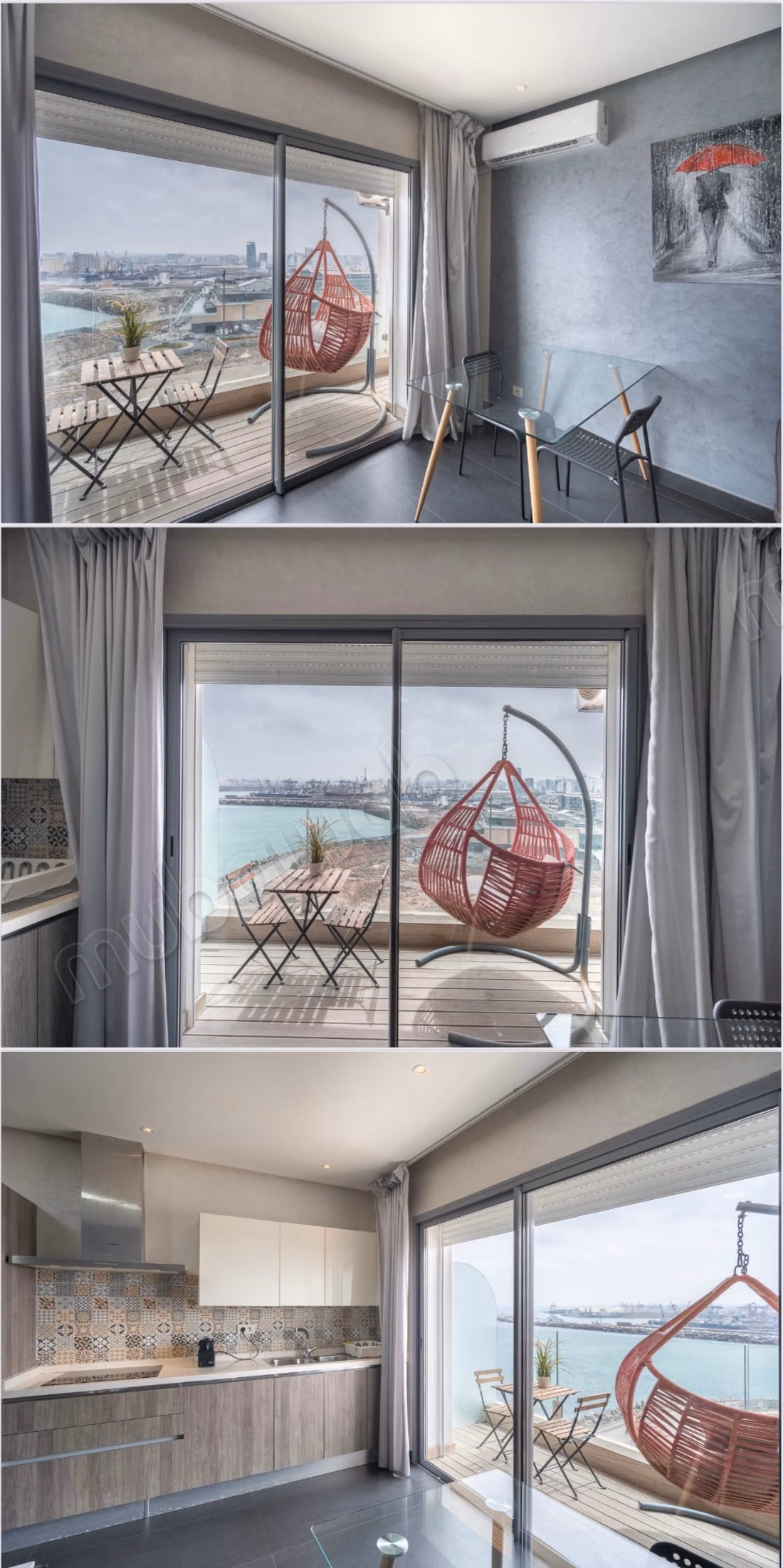 Appartement à l'achat à Casablanca Marina.
Superficie 170 m².
Meublé