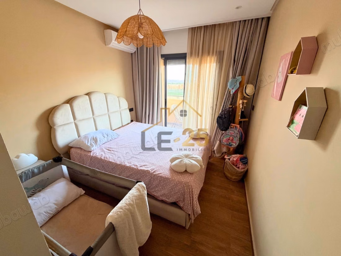 Appartement 3 chambres avec piscine à la palmeraie