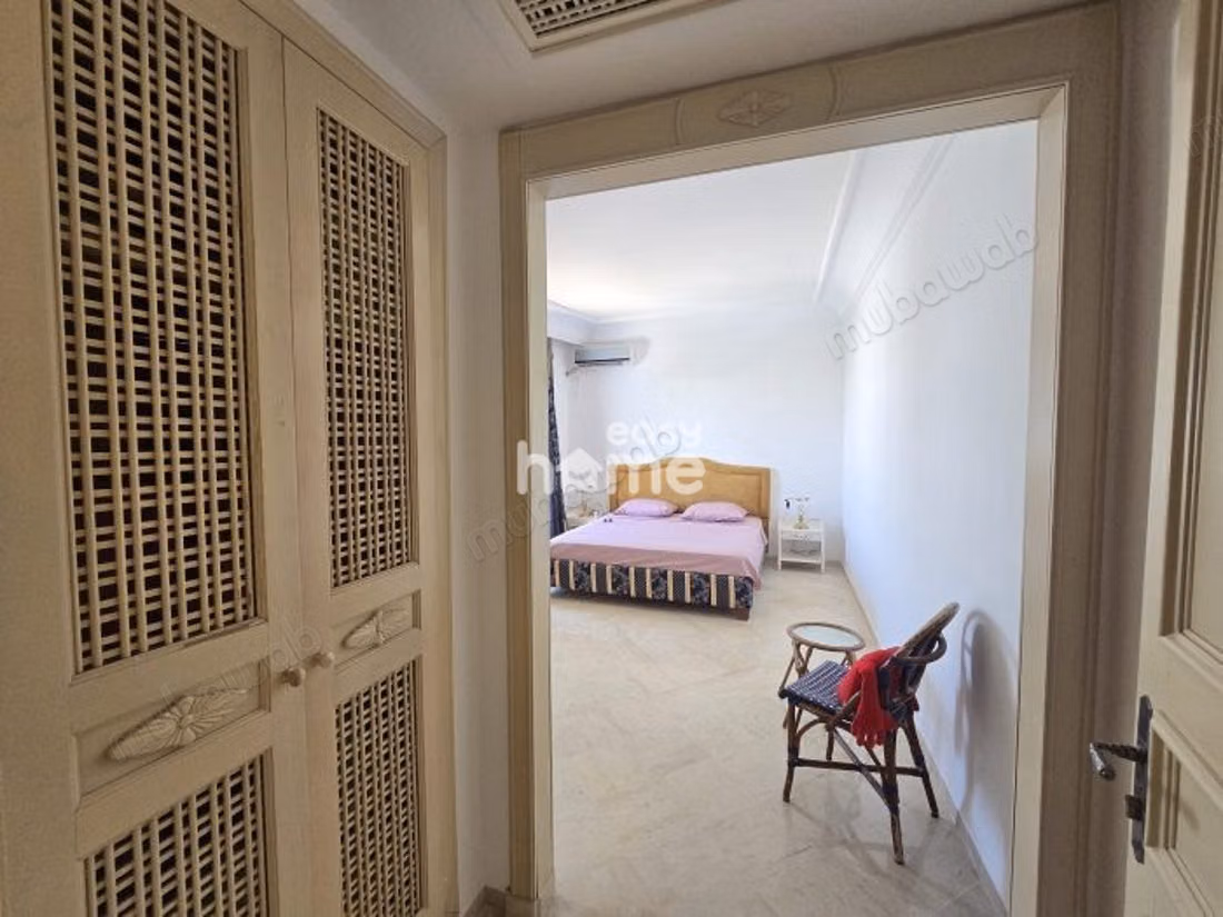 S3 furnished with sea and canal view in Yasmine Hammamet