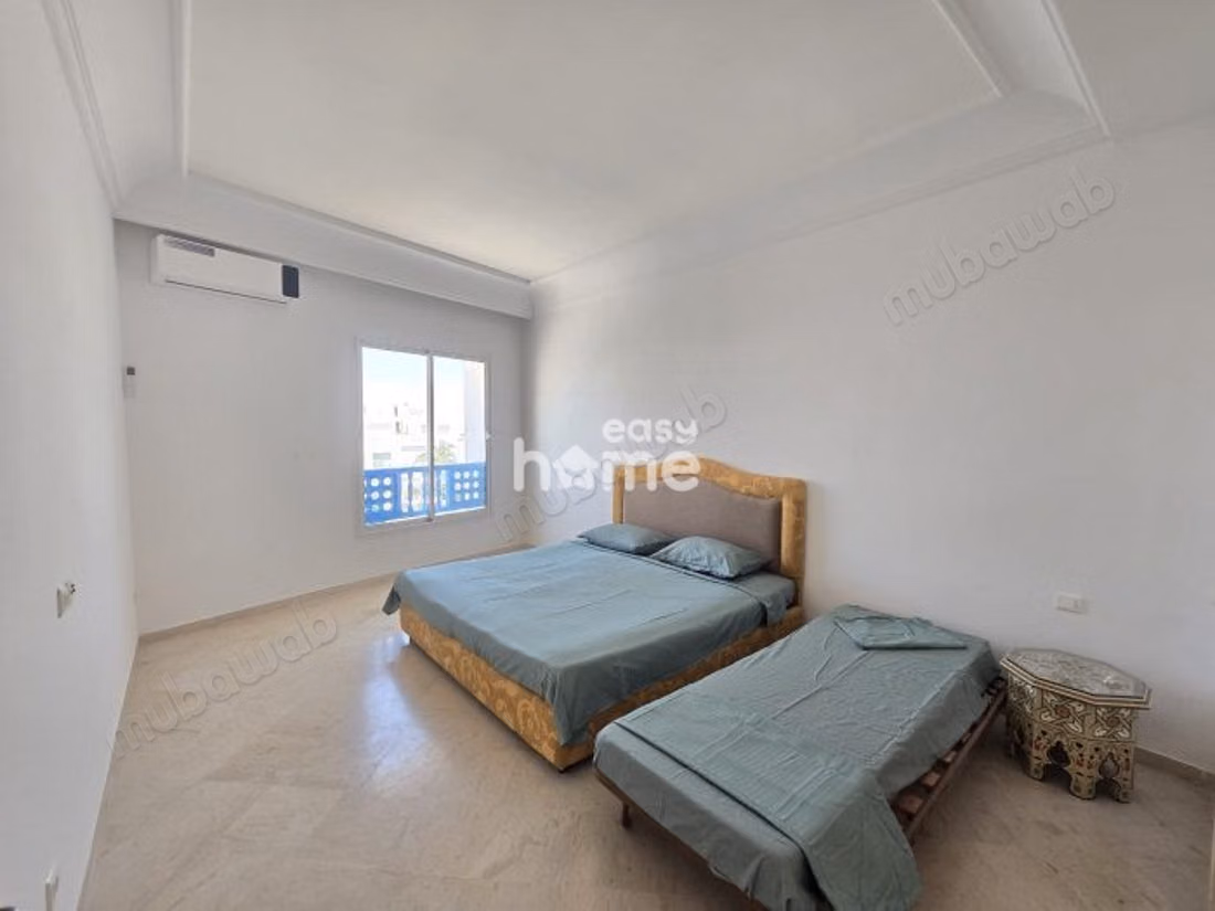 S3 furnished with sea and canal view in Yasmine Hammamet