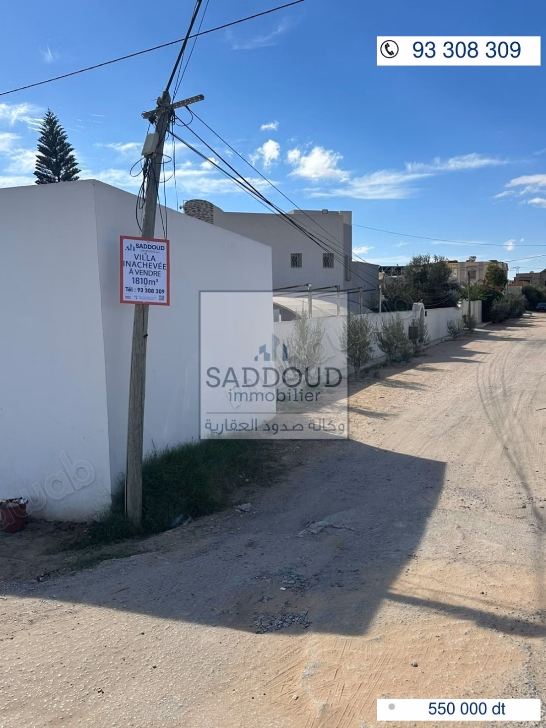 Villa incompleta in vendita