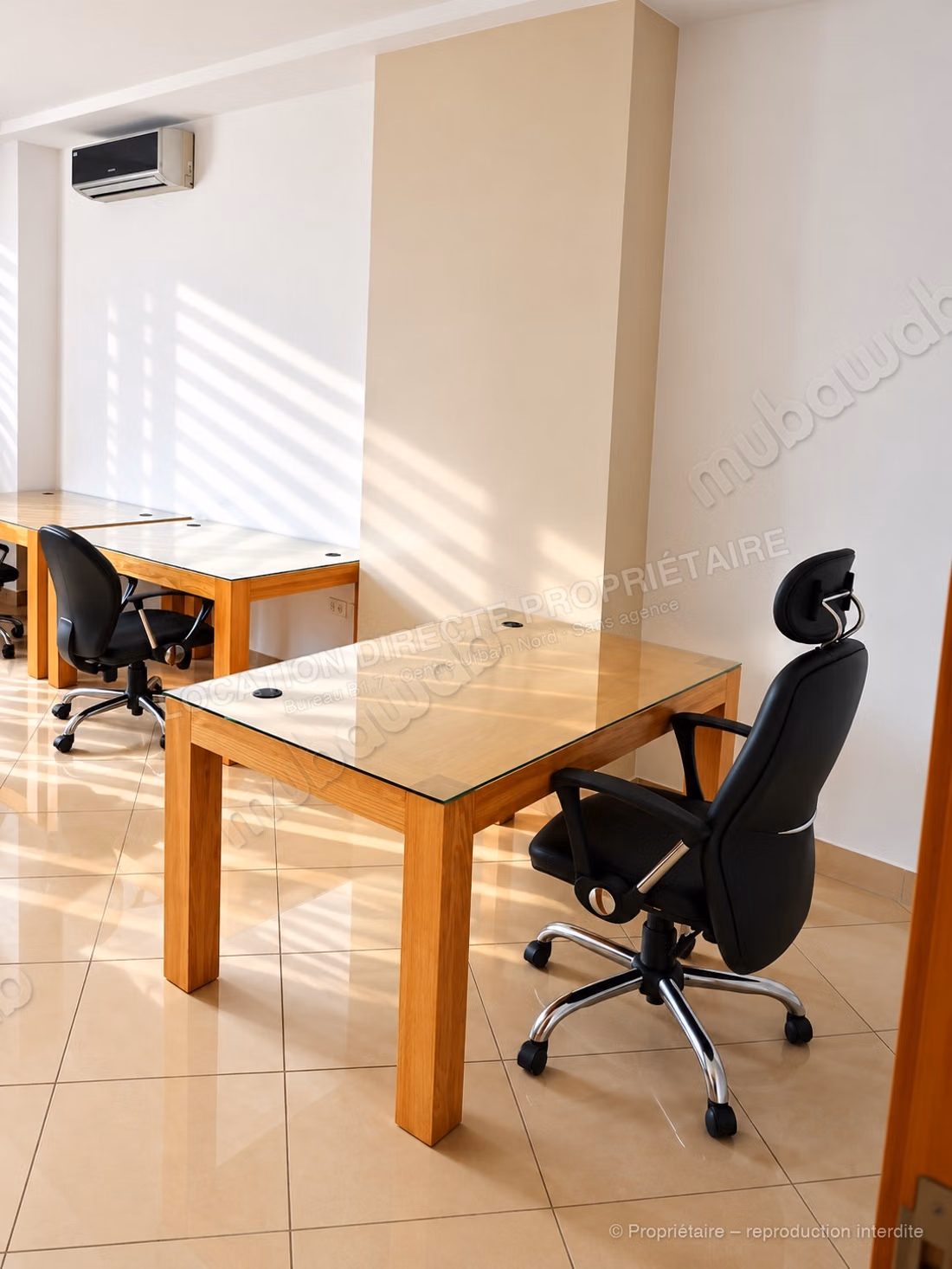 Furnished and equipped office 102 m² North Urban Center