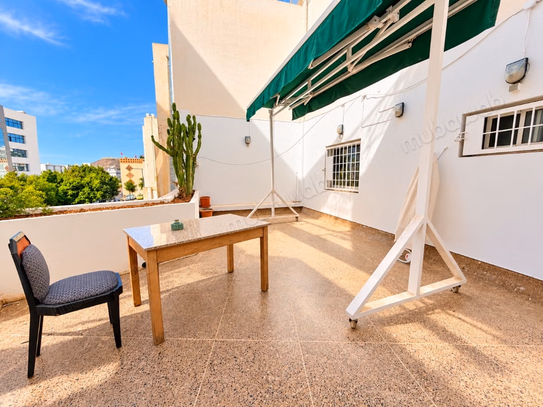 Appartement avec terrasse en plein centre ville