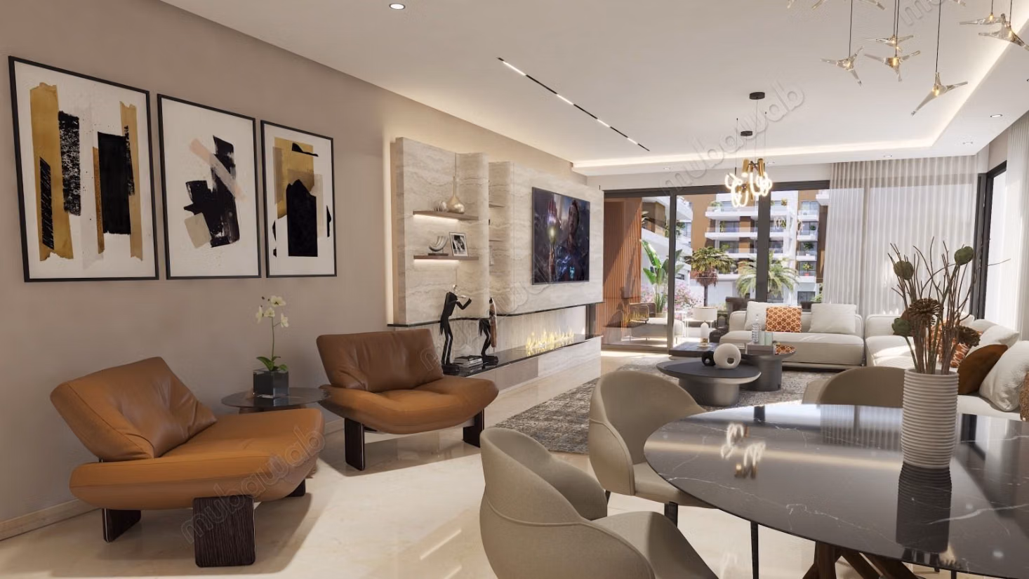 Kopen: appartementen in Californie. Totale oppervlakte 161 m²