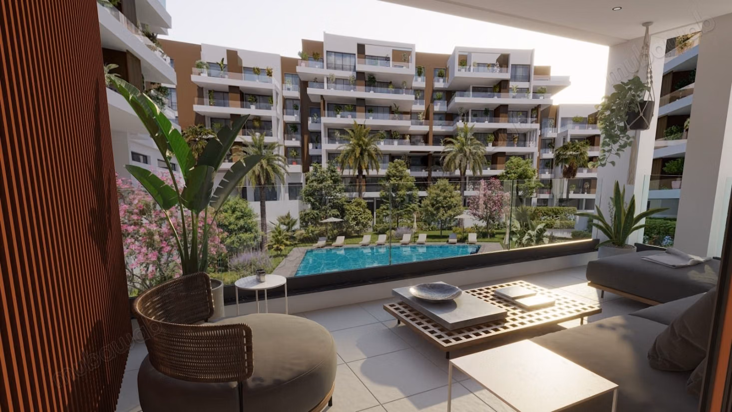 Kopen: appartementen in Californie. Totale oppervlakte 161 m²