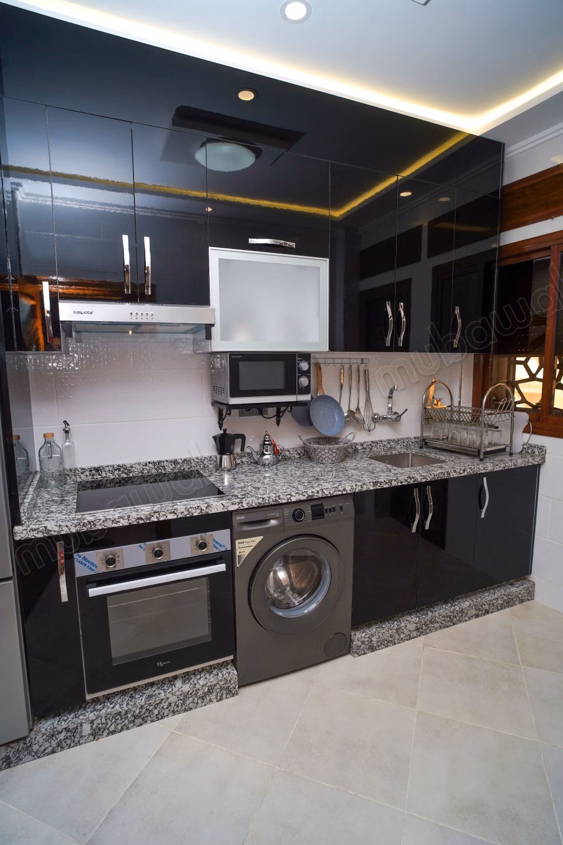 Apartamento de 3 habitaciones en alquiler – Residencia Assil Tánger