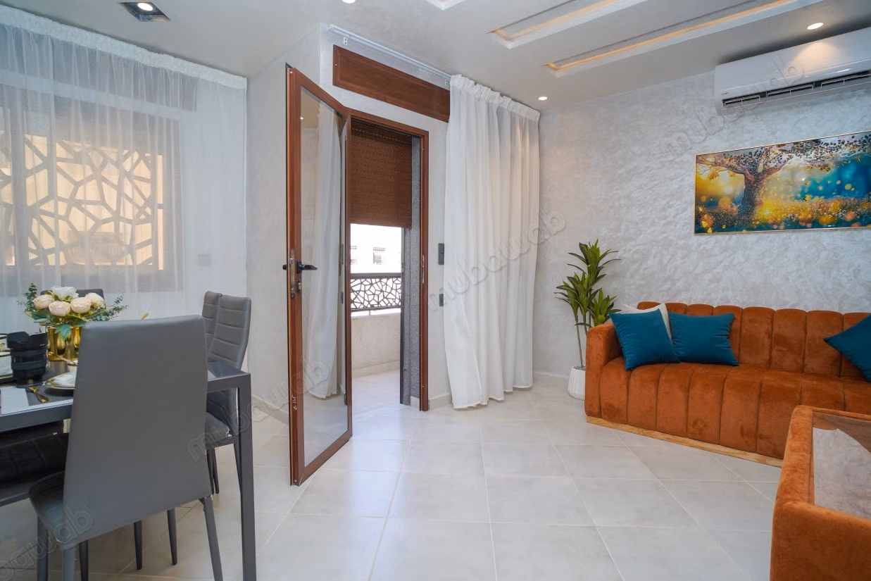Apartamento de 3 habitaciones en alquiler – Residencia Assil Tánger