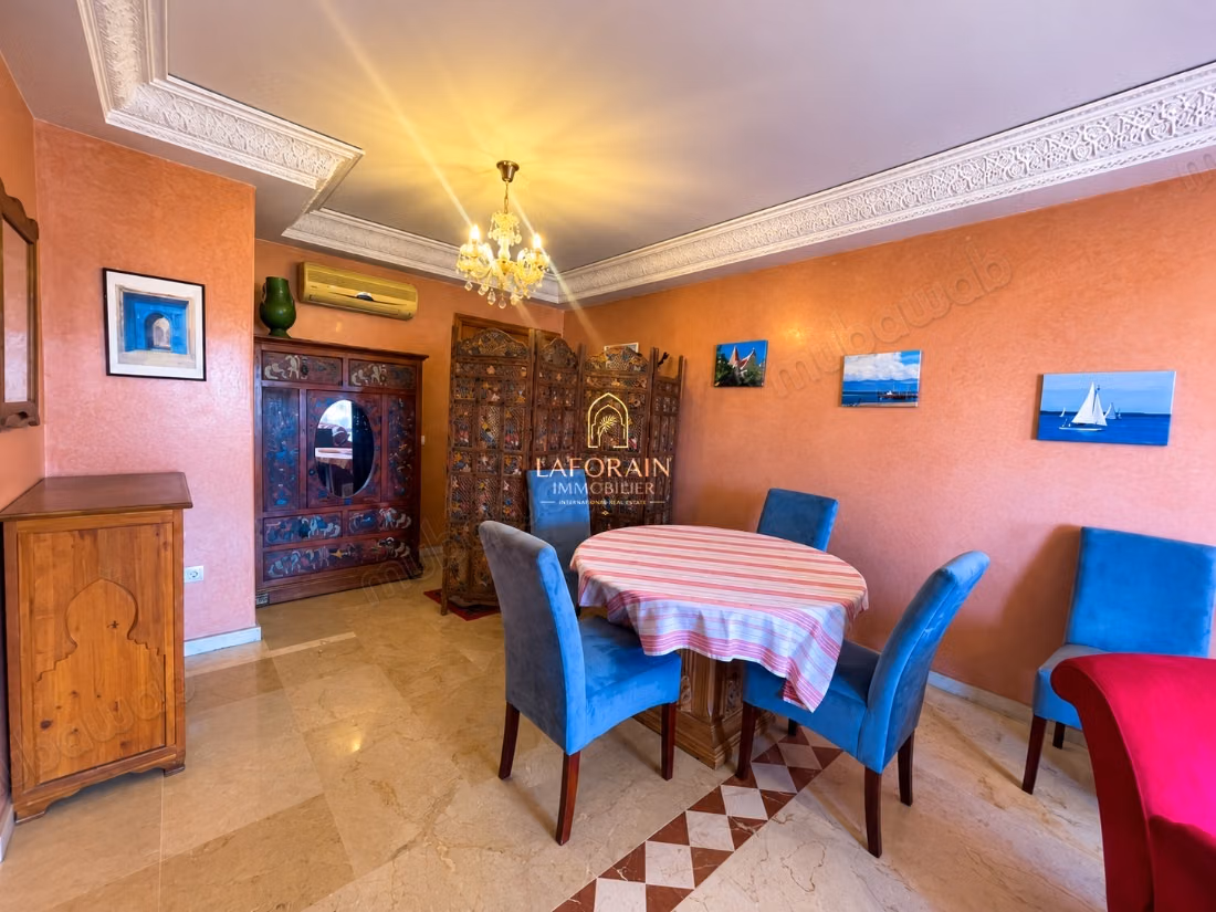 Appartement meublé à vendre à Guéliz