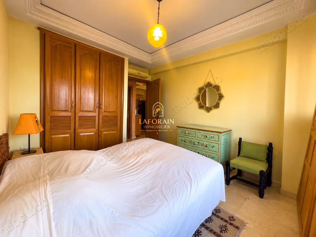 Appartement meublé à vendre à Guéliz