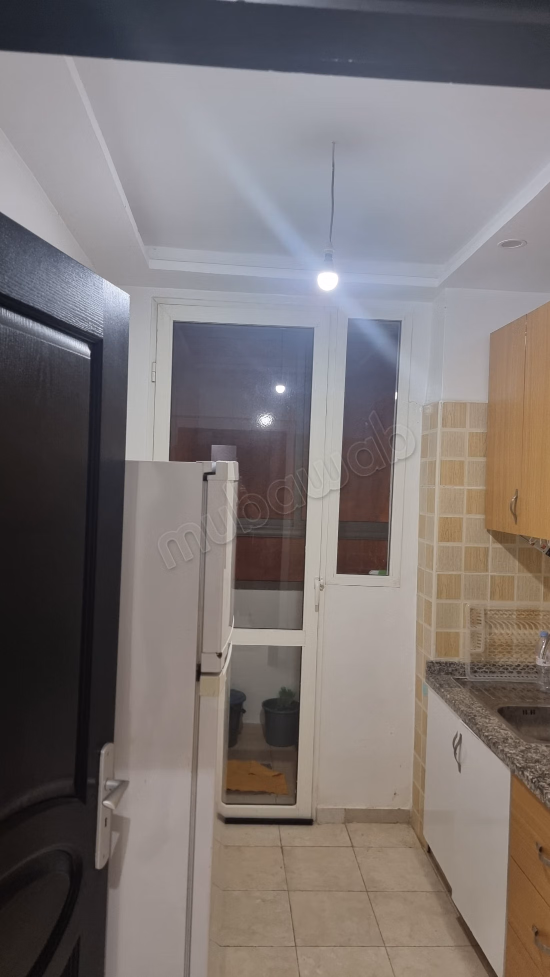 Vend appartement à Hay Salam.
Surface totale 55 m².
Meublé