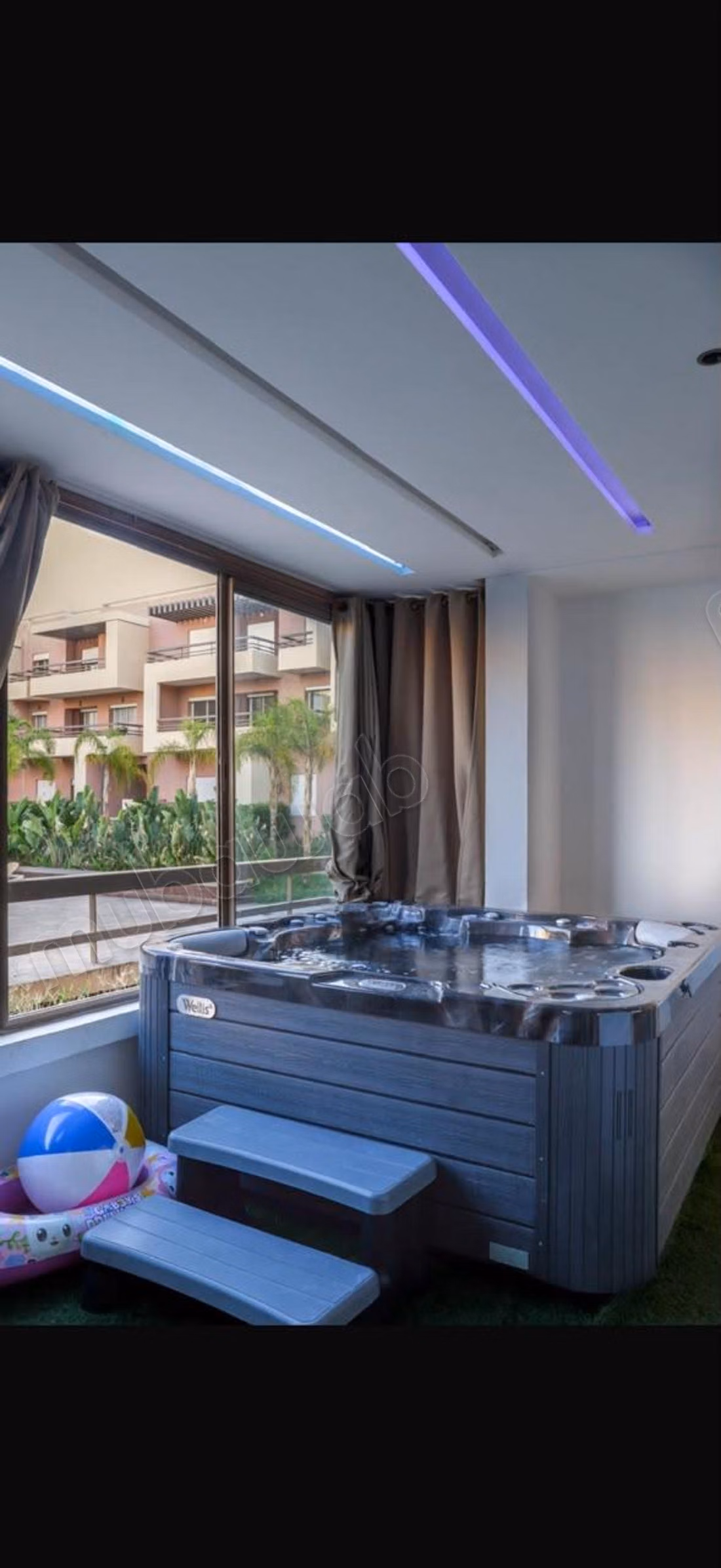 Appartement neuf 2 ch, jacuzzi privé – Agdal
