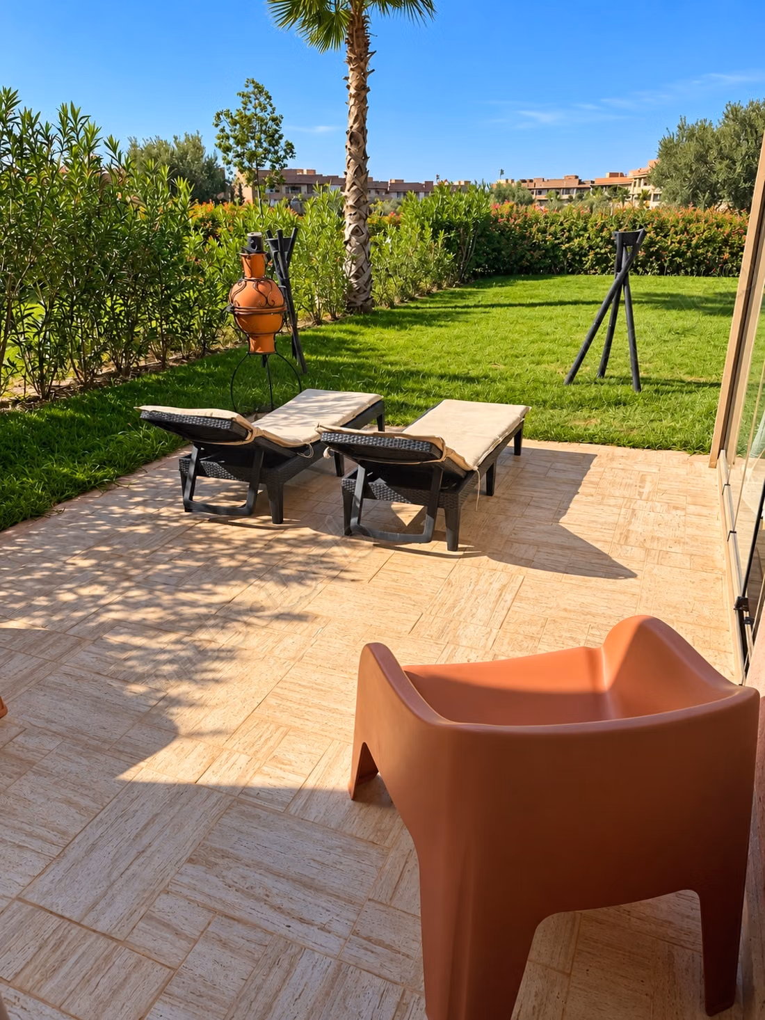 Magnifique appartement en RDJ a Golf Prestigia