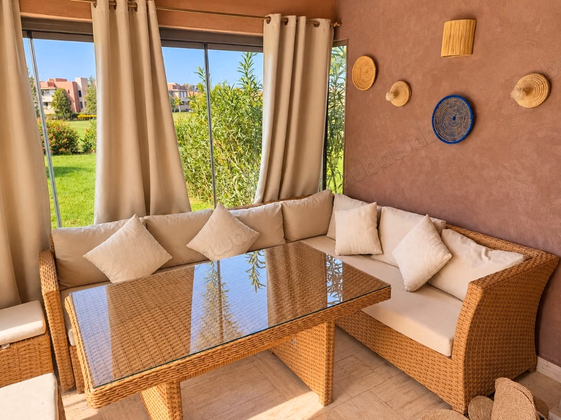 Magnifique appartement en RDJ a Golf Prestigia