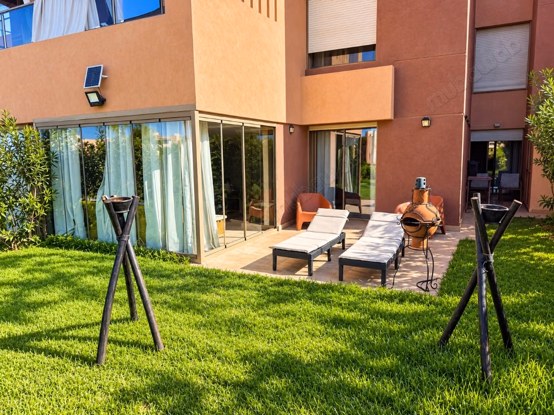 Magnifique appartement en RDJ a Golf Prestigia