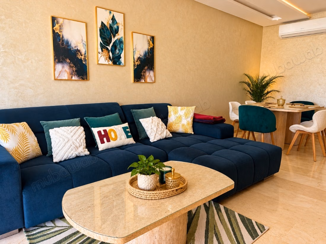 Magnifique appartement en RDJ a Golf Prestigia