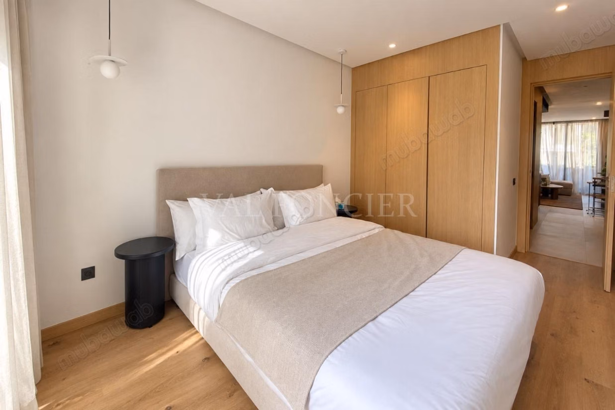 Alquiler de estudio amueblado luminoso con terrazas Oasis, Casablanca