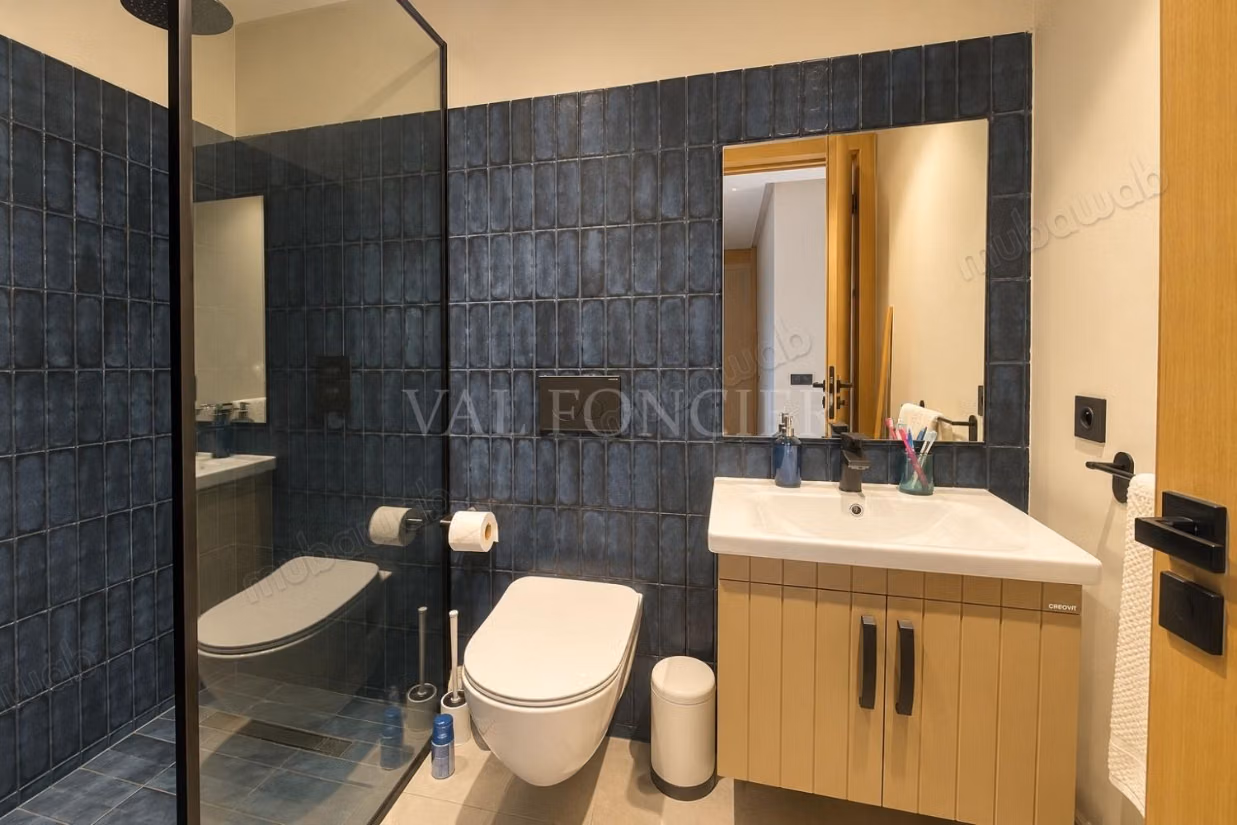 Alquiler de estudio amueblado luminoso con terrazas Oasis, Casablanca